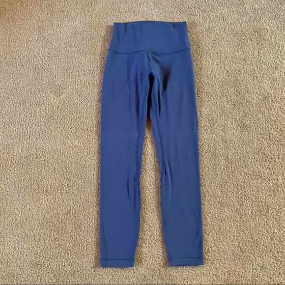 SOLD Lululemon Align Brilliant Blue Size 4 25” - Picture 2 of 9